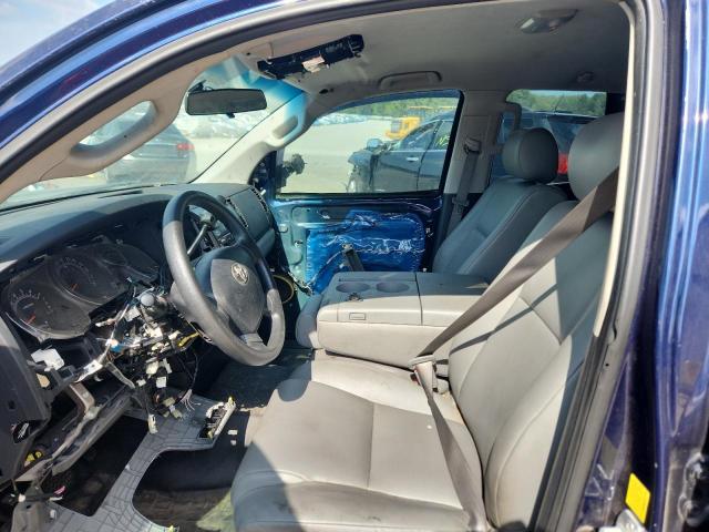 5TFRM5F10BX027637 - 2011 TOYOTA TUNDRA DOUBLE CAB SR5 BLUE photo 7