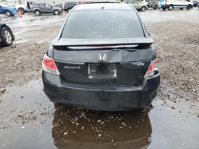 1HGCP3F85AA011788 - 2010 HONDA ACCORD EXL BLACK photo 6