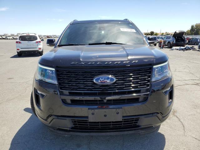 1FM5K8GT5KGA19311 - 2019 FORD EXPLORER SPORT Черный фото 5
