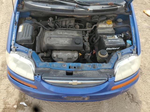 KL1TJ52674B199557 - 2004 CHEVROLET AVEO LS Көк фото 11