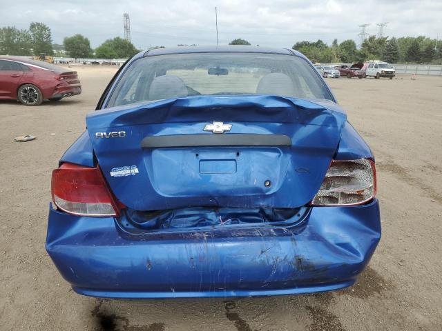 KL1TJ52674B199557 - 2004 CHEVROLET AVEO LS Көк фото 6
