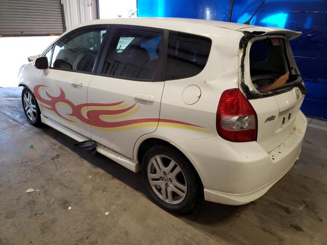 JHMGD38667S039296 - 2007 HONDA FIT S 白色 照片 2