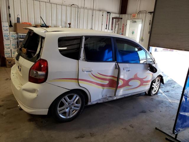 JHMGD38667S039296 - 2007 HONDA FIT S 白色 照片 3