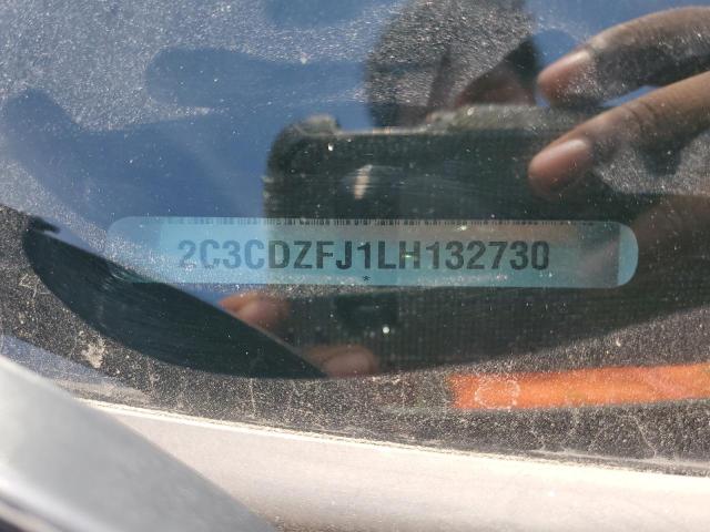 2C3CDZFJ1LH132730 - 2020 DODGE CHALLENGER R/T SCAT PACK WHITE photo 12