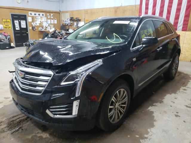 1GYKNDRS3KZ220215 - 2019 CADILLAC XT5 LUXURY BLACK photo 2