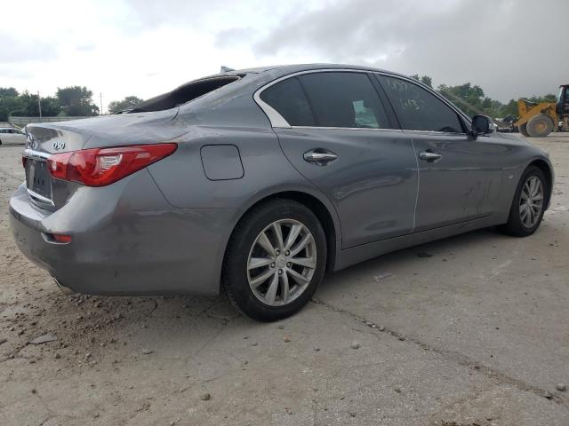 JN1BV7AR3FM415706 - 2015 INFINITI Q50 BASE ნაცრისფერი ფოტო 3