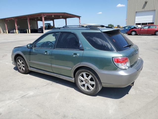 JF1GG68696G816023 - 2006 SUBARU IMPREZA OUTBACK SPORT GREEN photo 2