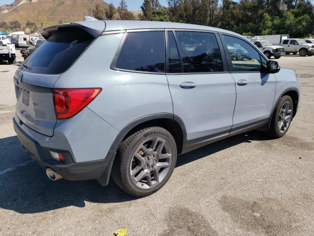 5FNYF7H56NB004511 - 2022 HONDA PASSPORT EXL رمادي صورة 3