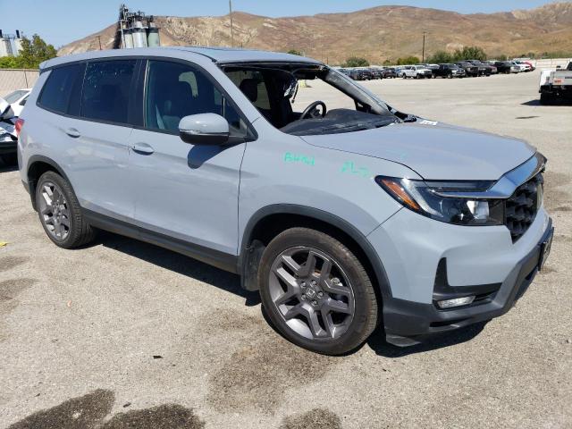 5FNYF7H56NB004511 - 2022 HONDA PASSPORT EXL رمادي صورة 4