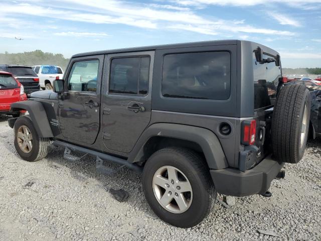 1C4BJWDG6GL179329 - 2016 JEEP WRANGLER U SPORT GRAY photo 2