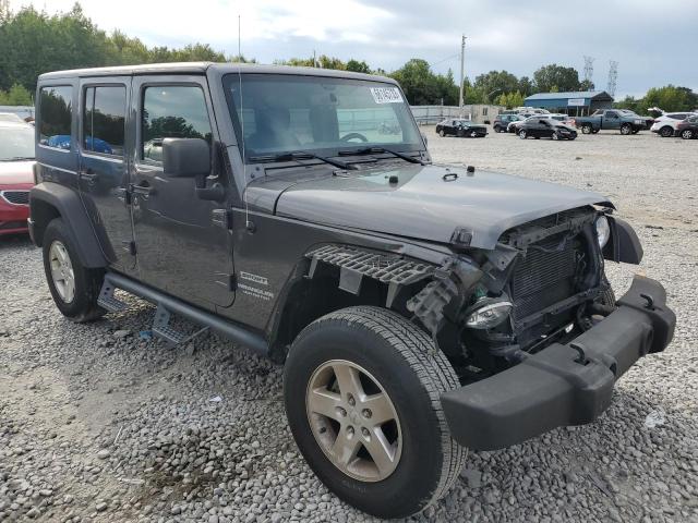 1C4BJWDG6GL179329 - 2016 JEEP WRANGLER U SPORT GRAY photo 4