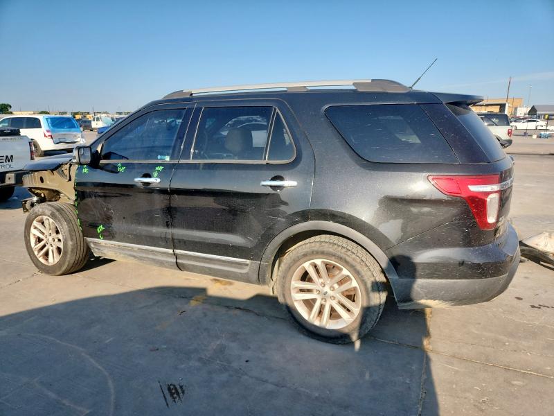 1FM5K7D85EGA88479 - 2014 FORD EXPLORER XLT BLACK photo 2