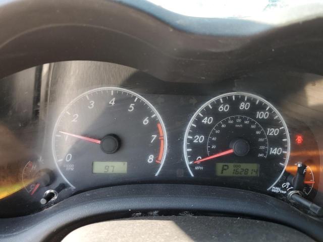 5YFBU4EE8DP173933 - 2013 TOYOTA COROLLA BASE Черный фото 9