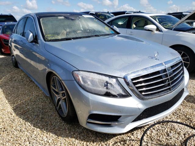 WDDUG8CB1HA316365 - 2017 MERCEDES-BENZ S 550 BLUE photo 1