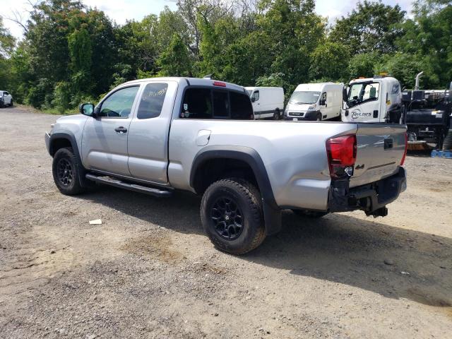 3TYSZ5ANXLT006268 - 2020 TOYOTA TACOMA ACCESS CAB ვერცხლისფერი ფოტო 2