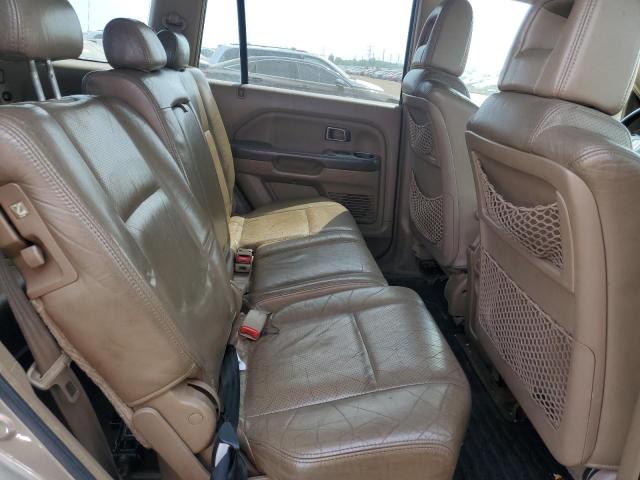 2HKYF18554H602604 - 2004 HONDA PILOT EXL TAN photo 11