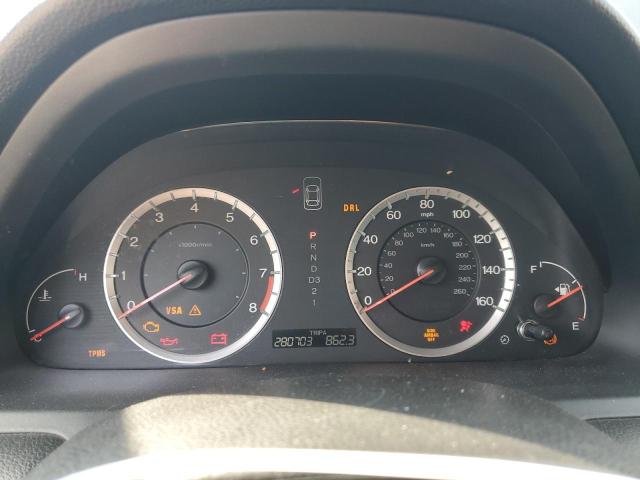 1HGCP26849A081773 - 2009 HONDA ACCORD EXL SILVER photo 9