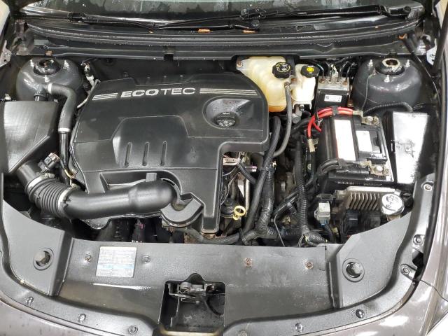 1G1ZE5EB4A4113937 - 2010 CHEVROLET MALIBU LTZ ნაცრისფერი ფოტო 11