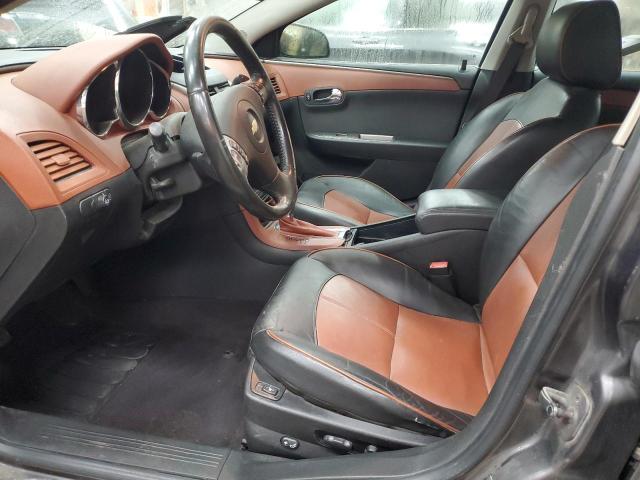 1G1ZE5EB4A4113937 - 2010 CHEVROLET MALIBU LTZ ნაცრისფერი ფოტო 7