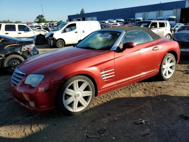 1C3AN65L75X047329 - 2005 CHRYSLER CROSSFIRE LIMITED RED photo 1