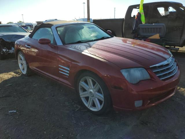 1C3AN65L75X047329 - 2005 CHRYSLER CROSSFIRE LIMITED RED photo 4