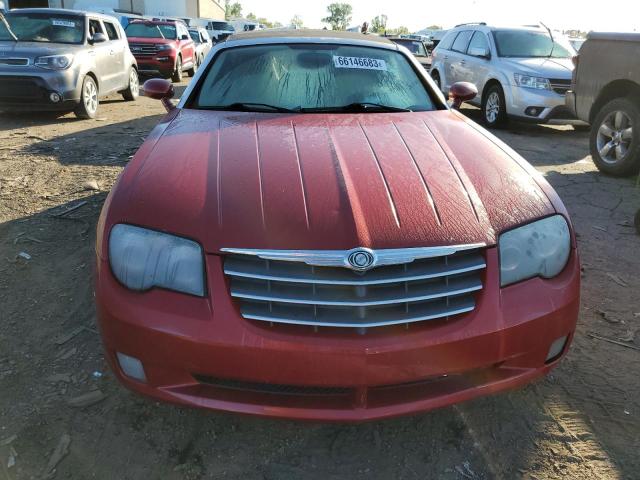 1C3AN65L75X047329 - 2005 CHRYSLER CROSSFIRE LIMITED RED photo 5