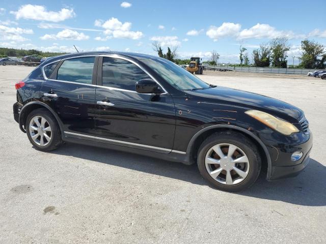 JNKAJ09E48M301826 - 2008 INFINITI EX35 BASE Սև լուսանկար 4