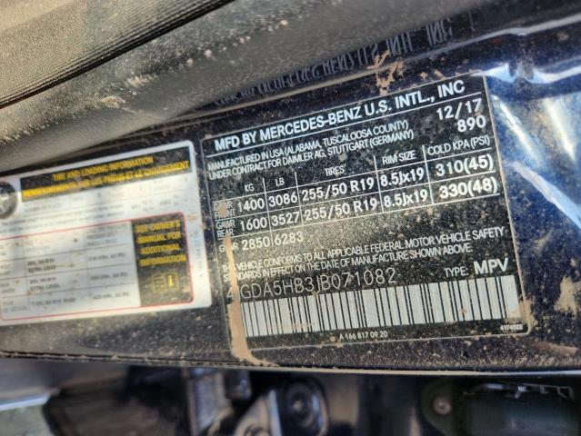 4JGDA5HB3JB071082 - 2018 MERCEDES-BENZ GLE 350 4MATIC BLUE photo 14