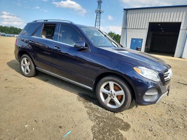 4JGDA5HB3JB071082 - 2018 MERCEDES-BENZ GLE 350 4MATIC BLUE photo 4