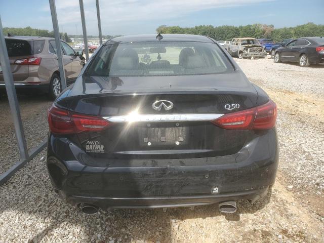 JN1EV7AR9JM438011 - 2018 INFINITI Q50 LUXE BLACK photo 6