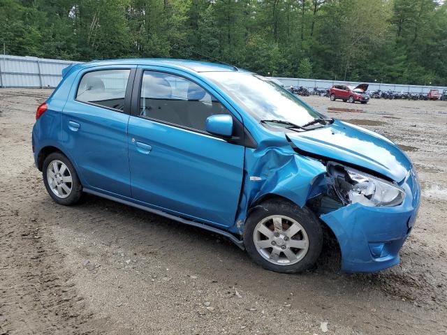 ML32A4HJ5EH022145 - 2014 MITSUBISHI MIRAGE ES BLUE photo 4