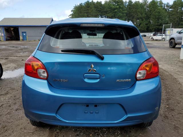 ML32A4HJ5EH022145 - 2014 MITSUBISHI MIRAGE ES BLUE photo 6