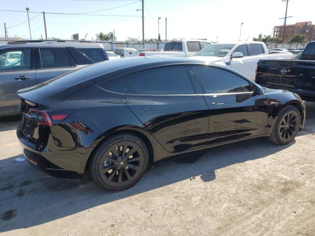 5YJ3E1EA6PF642563 - 2023 TESLA MODEL 3 BLACK photo 3