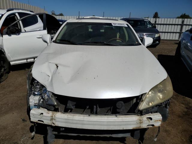 JTHBJ46G872042706 - 2007 LEXUS ES 350 WHITE photo 5