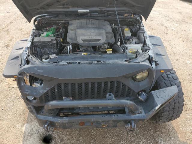 1C4BJWDG9JL907944 - 2018 JEEP WRANGLER U SPORT GRAY photo 11