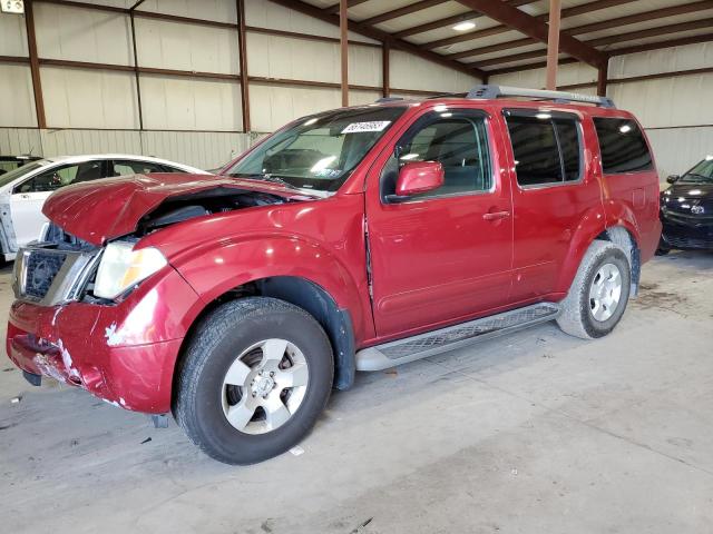 5N1AR18W26C652954 - 2006 NISSAN PATHFINDER LE მუქწითელი ფოტო 1