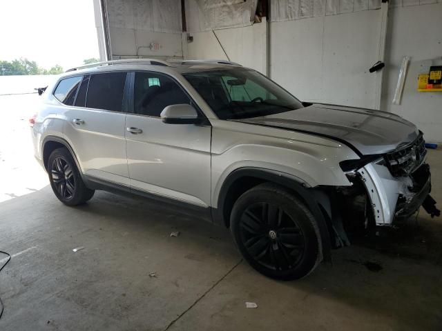 1V2MR2CA4JC573604 - 2018 VOLKSWAGEN ATLAS SEL فضي صورة 4