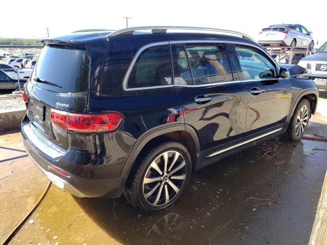 W1N4M4HB2MW140940 - 2021 MERCEDES-BENZ GLB 250 4MATIC BLACK photo 3