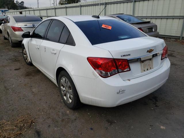 1G1PC5SH2G7160378 - 2016 CHEVROLET CRUZE LIMI LS WHITE photo 3