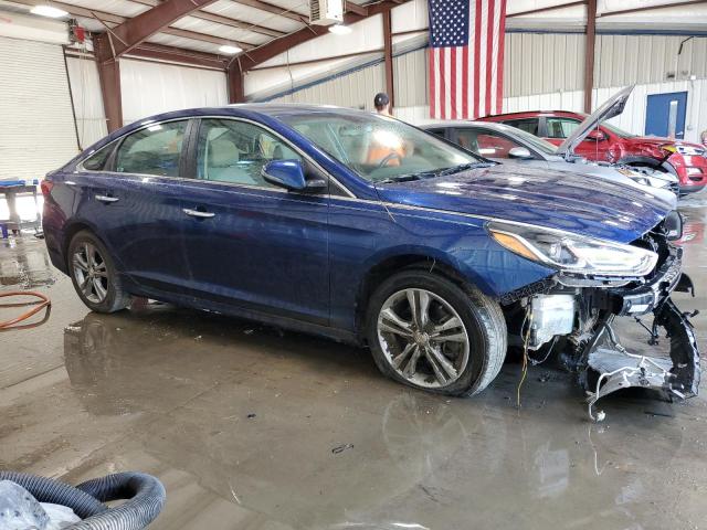 5NPE34AF2JH617993 - 2018 HYUNDAI SONATA SPORT 蓝色 照片 4