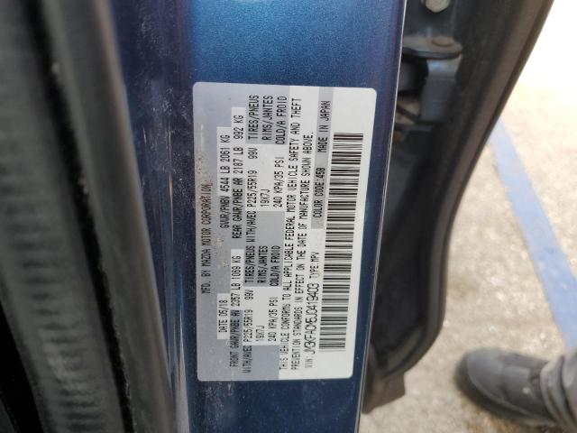 JM3KFACM5J0419403 - 2018 MAZDA CX-5 TOURING Mavi foto 12