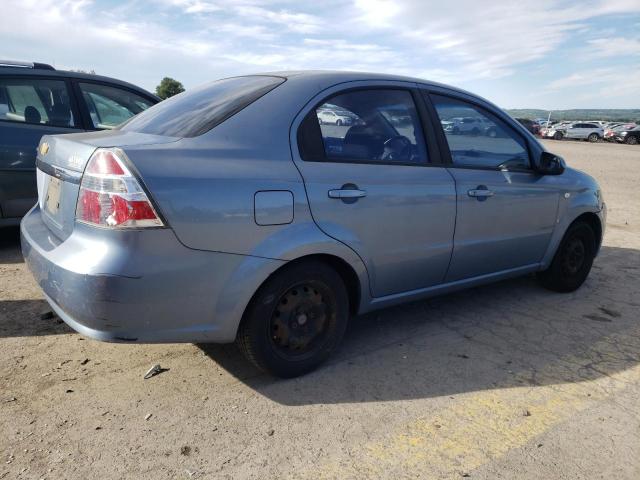 KL1TD56627B109141 - 2007 CHEVROLET AVEO BASE Mavi foto 3