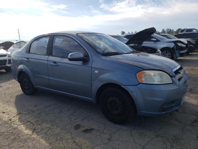 KL1TD56627B109141 - 2007 CHEVROLET AVEO BASE Mavi foto 4