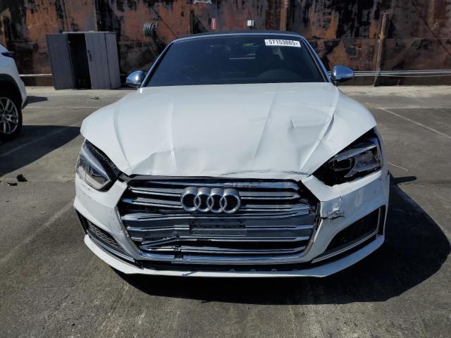 WAUY4GF59JN004438 - 2018 AUDI S5 PREMIUM PLUS თეთრი ფოტო 5