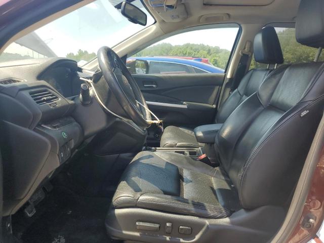 5J6RM4H77GL045427 - 2016 HONDA CR-V EXL BURGUNDY photo 7