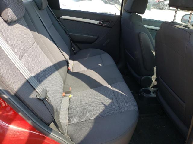 KL1TD5DEXAB099847 - 2010 CHEVROLET AVEO LS 勃艮第红 照片 10