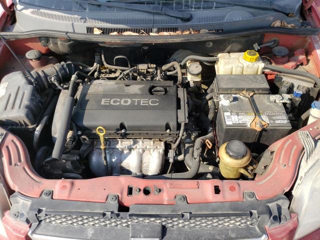 KL1TD5DEXAB099847 - 2010 CHEVROLET AVEO LS 勃艮第红 照片 11