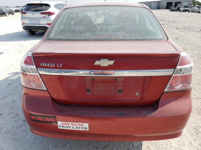KL1TD5DEXAB099847 - 2010 CHEVROLET AVEO LS 勃艮第红 照片 6