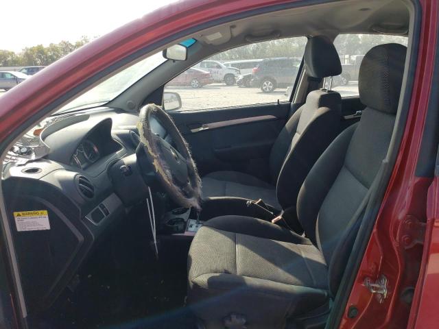 KL1TD5DEXAB099847 - 2010 CHEVROLET AVEO LS 勃艮第红 照片 7
