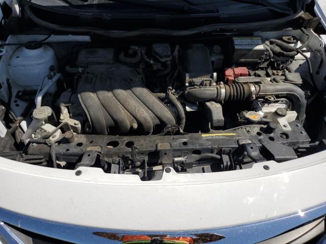 3N1CN7AP7KL869691 - 2019 NISSAN VERSA S WHITE photo 11